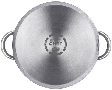 Кастрюля Bravo Chef 22 см (4.35 л) с крышкой (6720870)