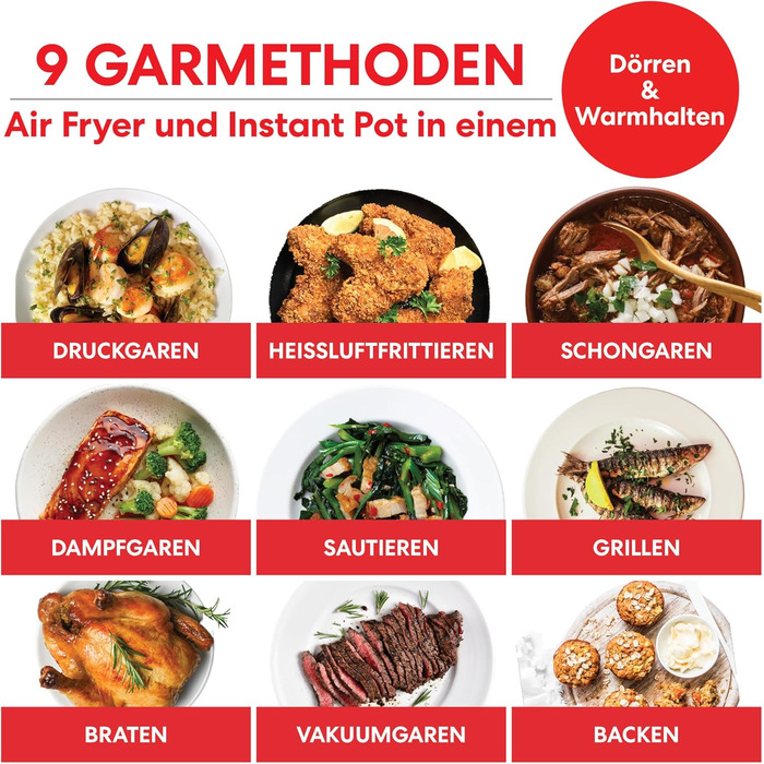 Электрическая мультиварка 7,6 л 1500 Вт Instant Pot