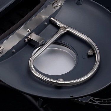 КОМПЛЕКТ Портативний переносний газовий гриль O-GRILL 600T, кремовий + шланг в подарунок! Код: 013370