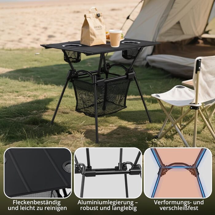 Складной кемпинговый стол 59 x 43 x 51 см FUNYKICH