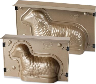 Набір з 2 форм для пасхальної випічки, ягнята Golden Easter Dr. Oetker