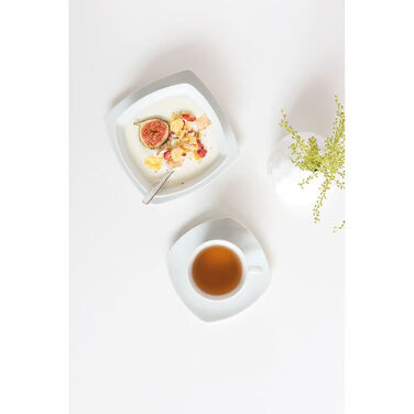 Тарілка для супу квадратна 22х22 см біла Simply Fresh Vivo Villeroy & Boch