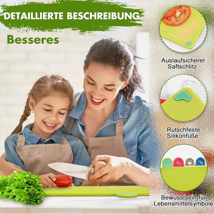 Набір обробних дощок 4 шт BOCHION