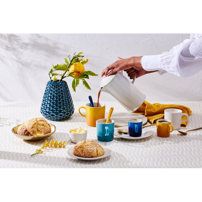 Набор из 4 чашек эспрессо 100 мл, разноцветный Riviera Le Creuset