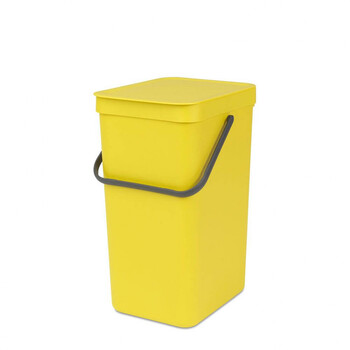 Відро для сміття 16 л жовте Sort Go Brabantia