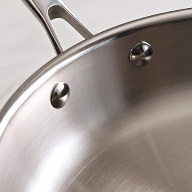 Сковорода тришарова 24 см, нержавіюча сталь Ibili