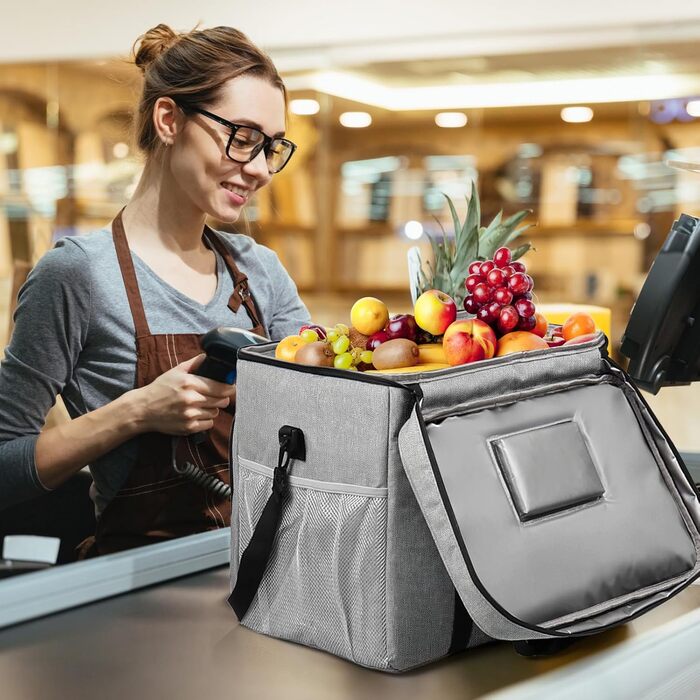 Термосумка 30 л сіра SPGOOD