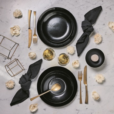 Тарілка десертна Luminarc Diana Black, 19 см (6788143)