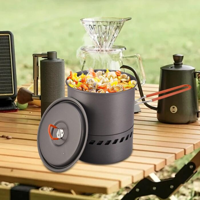 Кемпинговый котелок 1,5л Dtaigou