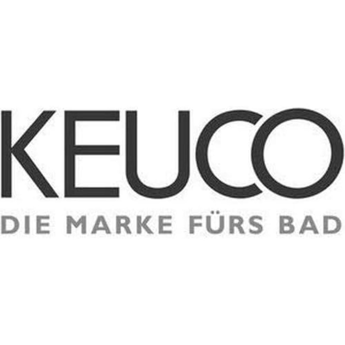 Душовий кошик Keuco з металу, срібла та глянцевого хромованого, в т.ч. склоочисник, білий, 9,5x30x8,2см (в комплекті з тримачем для туалетного паперу)