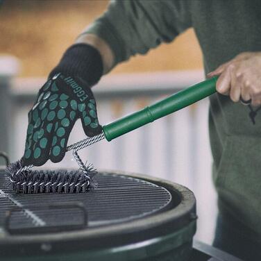 Щетка для гриля с длинной ручкой Big Green Egg 127310 Код: 013028