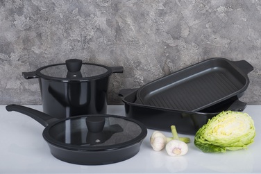 Каструля RINGEL Zitrone Black (5.8 л) 24 см (6471576)