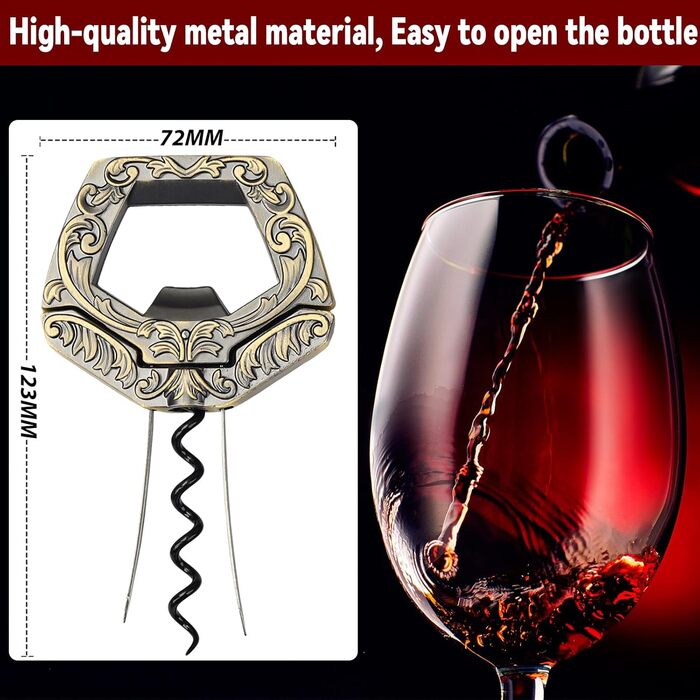 Відкривачка для вина 3-в-1 бронзова LUCYLANKER