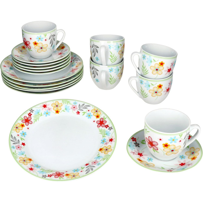 Кавовий набір з 18 предметів для 6 осіб MamboCat