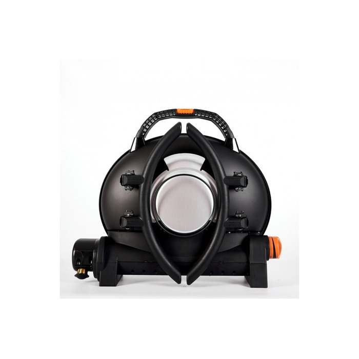 КОМПЛЕКТ Портативный переносной газовый гриль O-GRILL 500, черный+шланг в подарок! Код: 011672