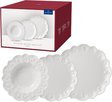 Набір тарілок на 4 персони, 12 предметів Toy's Delight Royal Classic Villeroy & Boch