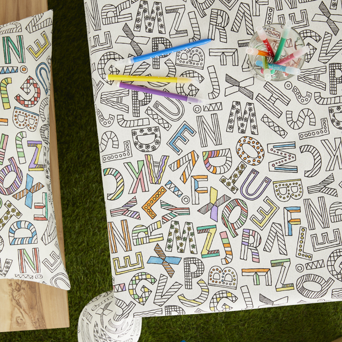 Фартук детский Atenas Home Textile Alphabet, хлопок с полиэстером
