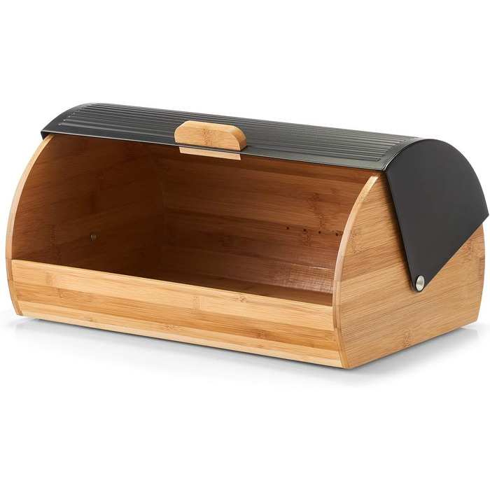 Хлібниця 39 x 27 x 19 см чорна Vialex