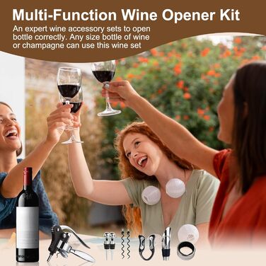 Набір для вина сомельє 8 предметів Qdreclod