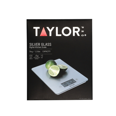 Весы кухонные Taylor PRO SILVER, max 5 кг