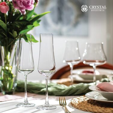 Набір з 6 келихів 250 мл BOHEMIA CZECH REPUBLIC