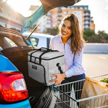 Термосумка 20 л сіра SPGOOD