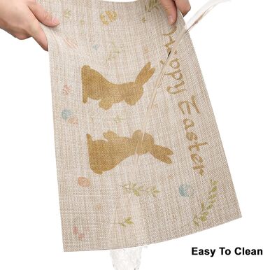 Набір з 6 двосторонніх серветок для столу до Великодня Banchif