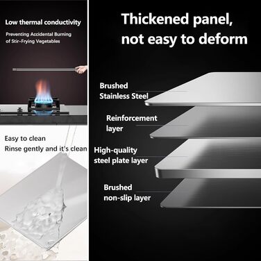 Складаний кухонний бризкозахисний екран 45 х 40 см SXKJQER