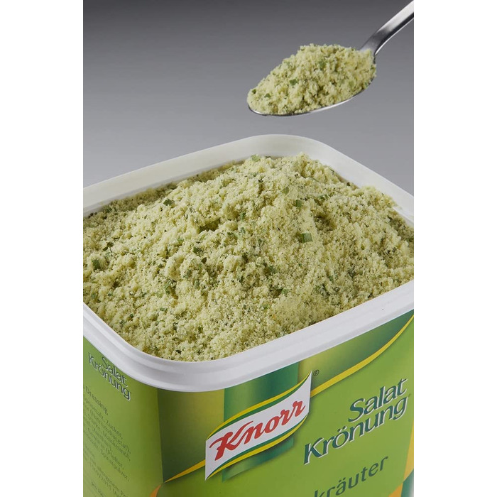 Заправка для салату Knorr Art (Легко готується, універсальна заправка для салату) 1 упаковка (1 x 1 кг) (Садові трави, 1 кг (1 упаковка))