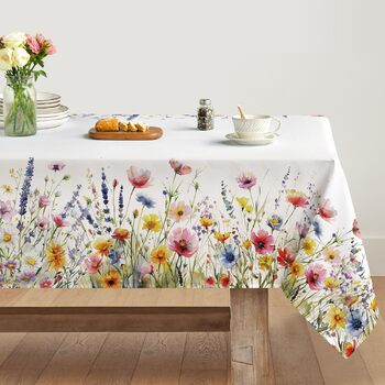 Весняна скатертина з квітками 140 x 220 см Artoid Mode