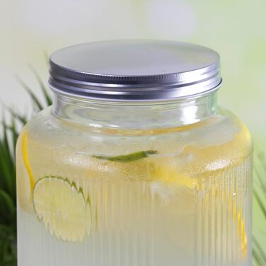 Скляний диспенсер для напоїв з краном 5,5 л The Vintage Company