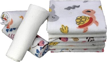 Набір рушників для дітей 9 шт. 38 х 38 см Clevere Kids baby-collection