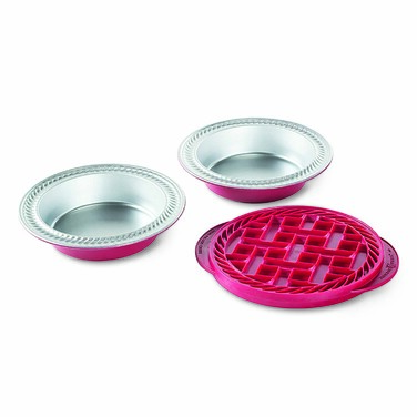 Набор для выпекания пирогов з крышкой Nordic Ware Mini Pie, 2 шт., d 17,8 см