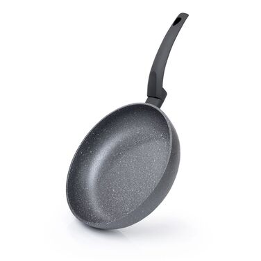 Глубокая сковорода Fissman GREY 26x4,8 см (4974)