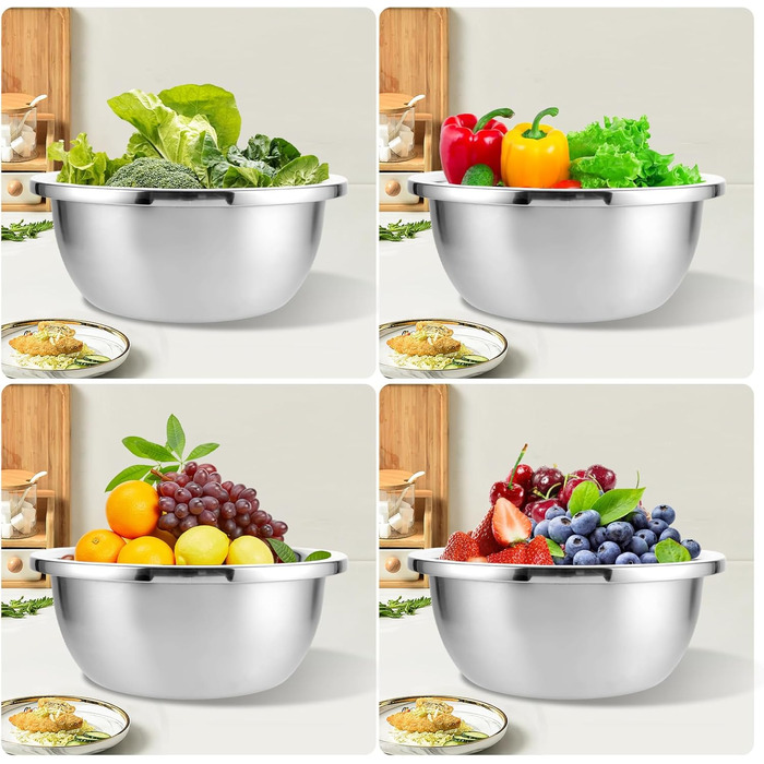 Набор сита и миски из нержавеющей стали 2 шт LDHHYH