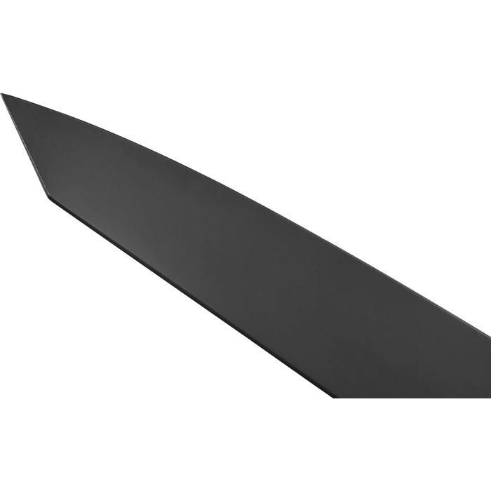 Набор ножей Wakoli Titanium Noir (5 предметов) с подставкой профессиональный кухонный набор ножей из нержавеющей стали с черным титановым покрытием (12,521 см), магнитная подставка для ножей.