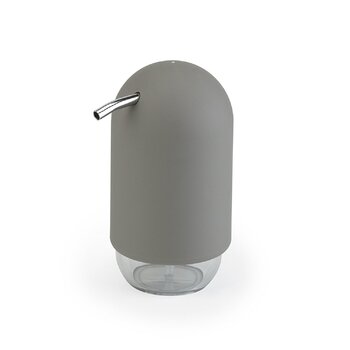 Дозатор для жидкого мыла 7x14 см серый Touch Umbra