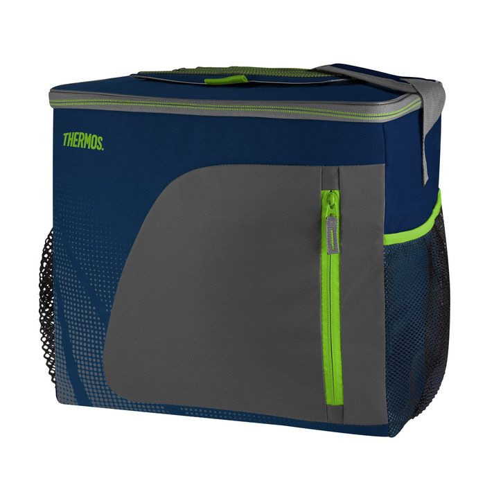 Термос Radiance 30 л, синій, сумка-холодильник з поліестеру, термосумка, сумка для кемпінгу та обіду, складна, сумка для покупок в машині, яку можна прати, з сітками для перенесення, без BPA 30 л