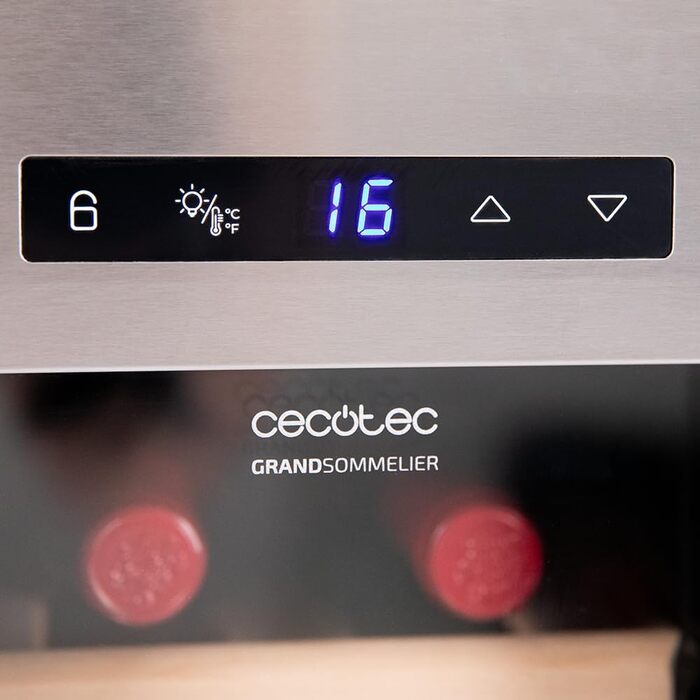 Винний холодильник до 8 пляшок Cecotec