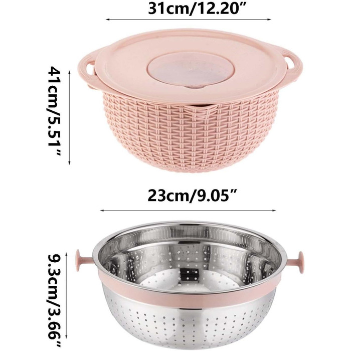 Друшляк 4-в-1 бежевий delyx