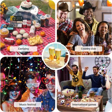 Набір склянок для пива 4 шт по 480 мл HAHASHOW