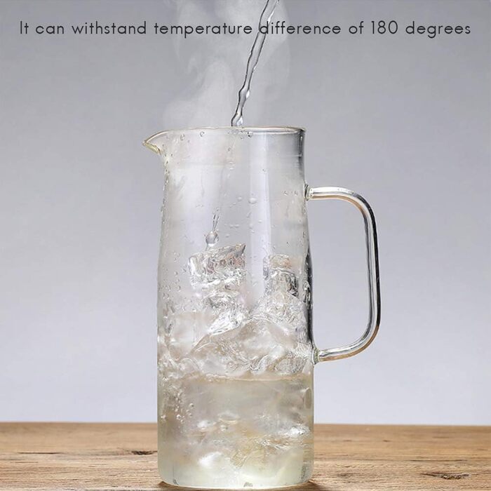 Стеклянный заварочный чайник 1,8л COMTERVI