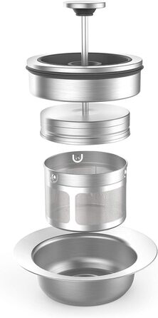 Чайник riviera&bar Cha Dao Expert з регульованою температурою, загартоване скло та нержавіюча сталь, тихий режим, оптимальне заварювання чаю, 1,5 л, 22 x 36,5 x 29,5 см