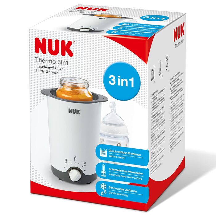 Подогреватель детских бутылочек 3 в 1 NUK