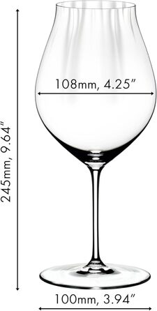 Набір з 2 келихів для червоного вина Піно Нуар 830 мл, Performance Riedel