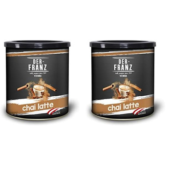 Растворимый напиток Chai Latte, 2 банки по 500 г Der-Franz