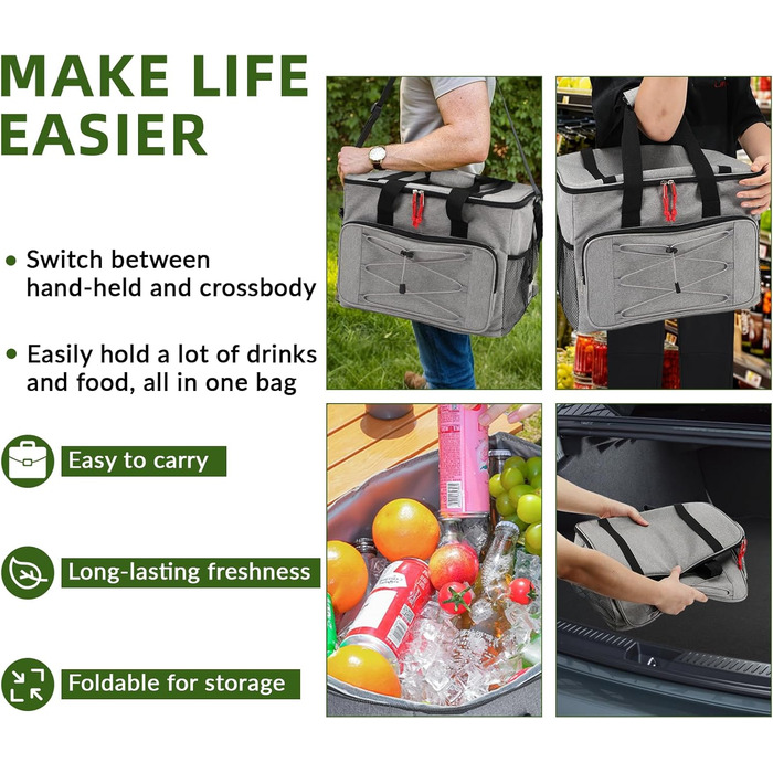 Складна термосумка 20 л Zikenis