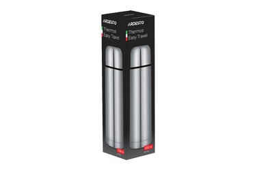 ARDESTO Thermos Easy Travel 1000 мл, нержавеющая сталь