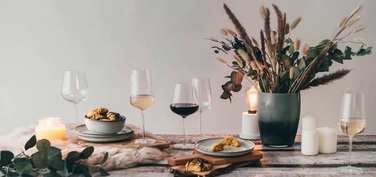Набір келихів для червоного та білого вина, 4 предмети, Vervino Zwiesel Glas