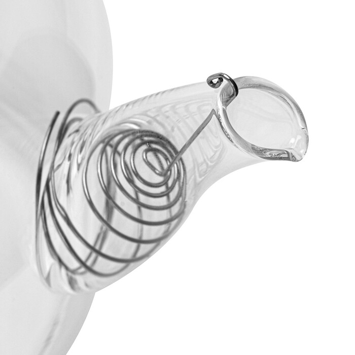 Чайник для заварювання Fissman 1500 мл зі сталевим фільтром жаростійке скло (9174)